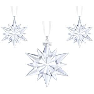 Swarovski 2017 3-piece ornament set- New in Box